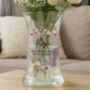 Personalised Bright Floral Vase For Her, thumbnail 4 of 4