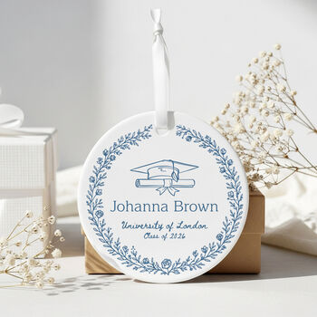 Personalised Graduation Keepsake Bauble 2026, 3 of 6