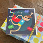 Super Hero 5th Birthday Card, thumbnail 3 of 5
