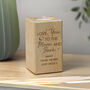 Personalised 'Love You To The Moon' Tealight Holder, thumbnail 3 of 4