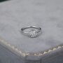 One Carat Moissanite Diamond Engagement Ring, thumbnail 2 of 8