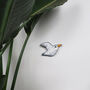 Hand Painted Wooden Flying Seagull Wall Hanging, thumbnail 6 of 6