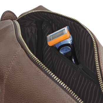 Personalised Mens Wash Bag, 8 of 9