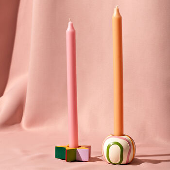 Set Of Two Candle Holders, 3 of 3