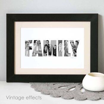 Personalised Family Photo Gift Print, 5 of 11