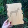 Personalised Belgian Malinois Engraved Notebook, thumbnail 2 of 2