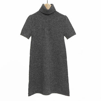 Girls' Cashmere Knitted Dress, 5 of 8