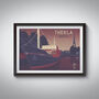 Thekla Bristol Travel Poster Art Print, thumbnail 1 of 6