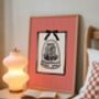 Christmas Snow Globe Print, thumbnail 1 of 4