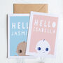 Personalised New Baby Card, thumbnail 1 of 4