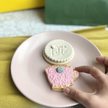 Letterbox 'I Love You A Latte' Valentine Cookies, 4 of 4