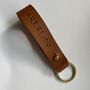 Personalised Leather Keyring, thumbnail 6 of 10