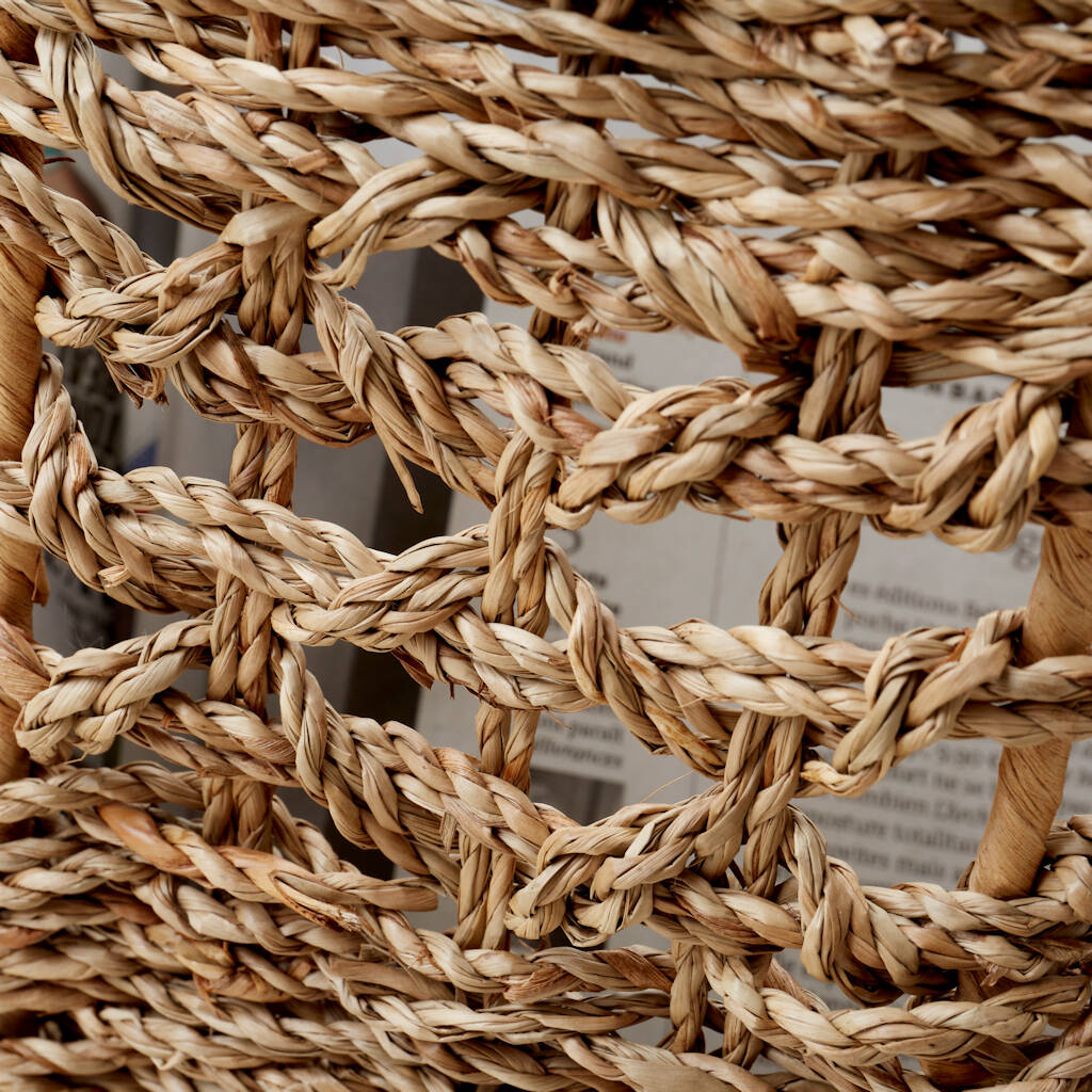 Round Woven Seagrass Baskets Large By FABLY