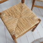 Wooden And Wicker Bar Stool, thumbnail 12 of 12