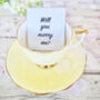 Will You Marry Me? Proposal Tea Gift Set, thumbnail 3 of 9