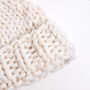 Chunky Bobble Hat Easy Knitting Kit, thumbnail 3 of 8