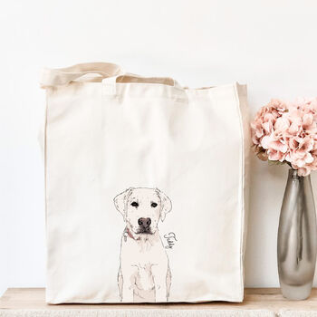 Personalised Labrador Tote, 7 of 7