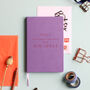 Big Ideas Personalised Luxury Notebook Journal, thumbnail 7 of 11