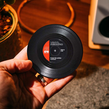 Vinyl Record Gift For Him Or Her Coasters Set Of Six, 2 of 7