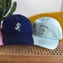 Personalised Dog Organic Cotton Cap For Men And Women, thumbnail 2 of 10