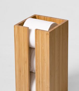 Bamboo Contemporary Roll Holder, 2 of 3