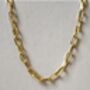 Anchor 5mm Chain Necklace 18 K Gold Gift, thumbnail 3 of 5