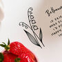 Personalised Birth Flower Enamel Tray, thumbnail 3 of 6