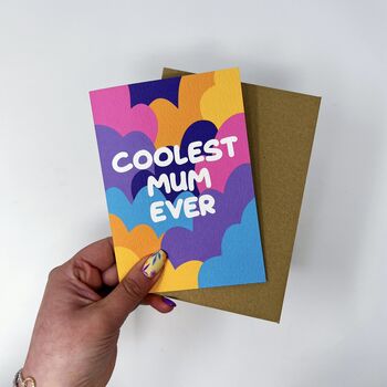 Mum Birthday Card 'Coolest Mum Ever', 6 of 6