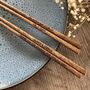 Wooden Chopsticks Wedding Favours Gift, thumbnail 3 of 10