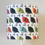 Colourful Guinea Fowl Handmade Stand Lampshade, thumbnail 3 of 8