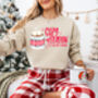 Cozy Season Festive Christmas Jumper For Women, thumbnail 1 of 8