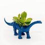 Diplodocus Dinosaur Planter With A Plant, thumbnail 4 of 8