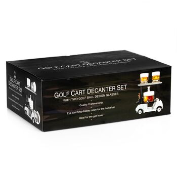 Golf Buggy Decanter Set, 6 of 7