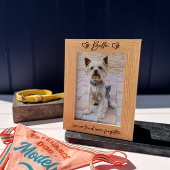 Personalised Dog Memorial Picture Frame Gift, 8 of 10