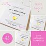 50th Anniversary Card With Gold Heart, thumbnail 2 of 5