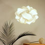 White Ceiling Pendant Smarty Lamps Tukia Lampshade, thumbnail 3 of 7
