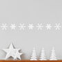 Christmas Snowflakes Stencil, thumbnail 1 of 5