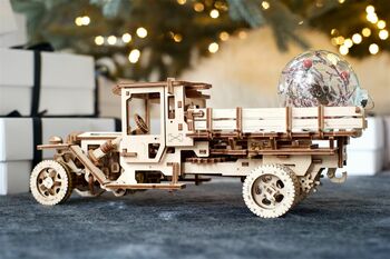 Build Your Own Moving Model Retro Truck By U Gears, 8 of 12