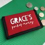 Personalised Stocking Filler Children's Pocket Money Wallet, thumbnail 1 of 4
