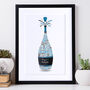 Personalised 30th Birthday Champagne Word Art, thumbnail 5 of 10