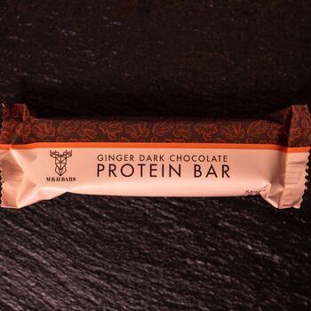 Mr. H Premium Dark Chocolate And Ginger Protein Bar, 2 of 3