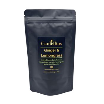 Ginger And Lemongrass Loose Leaf Tea, 3 of 4