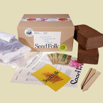 Sustainable Grow Your Own Veg Kit X3 Varieties Of Veg, 2 of 12