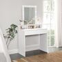 Dressing Table With LED Lights Modern Vanity Table, thumbnail 1 of 12
