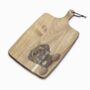 Personalised Bullmastiff Engraved Acacia Serving Board, thumbnail 3 of 6