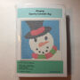 Make Your Own Snowman Tapestry Christmas Decoration, thumbnail 2 of 3