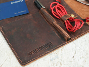 Deluxe Leather Travel Wallet, 3 of 12