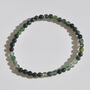 Dainty Moss Agate Crystal Bracelet For Success And Growth, thumbnail 3 of 5