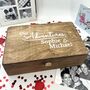 Personalised Our Adventures Wooden Keepsake Box, thumbnail 10 of 11