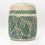 Large Hand Carved Lidded Pot, thumbnail 2 of 5